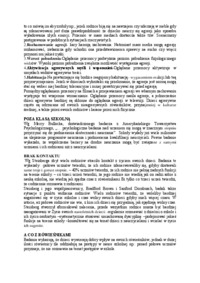 Psychologia ogólna - omówienie (sem.I)