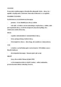 Filozofia grecka a chrześcijaństwo-opracowanie, I sem