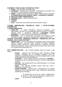 organizacja administracji