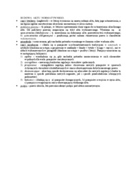 Wykład -  budowa aktu prawnego