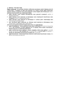 Wykład - reguły walidacyjne