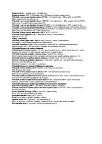 zarządzanie finansami przedsiębiorstwa - wzory