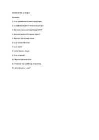 Kolokwium zaliczeniowe - Jakość