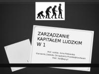 Zarządzanie kapitałem ludzkim(sem 3)