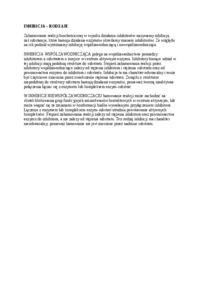 Rodzaje inhibicji - wykład