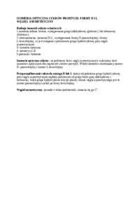 Izomeria optyczna cukrów prostych - wykład