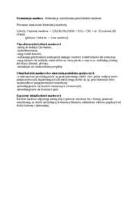 Fermentacja masłowa - wykład