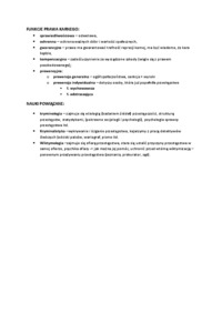 FUNKCJE PRAWA KARNEGO - Kryminologia