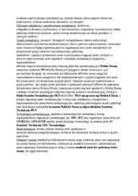 Normalizacja i certyfikacja, sem 6