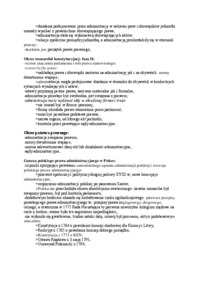 Historia prawa administracyjnego - omówienie (I sem)