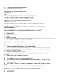 Działalność wewnętrzna administracji - omówienie