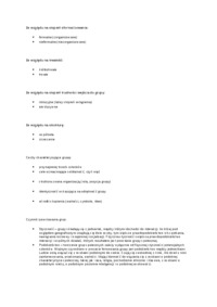 Charakterystyka grupy społecznej