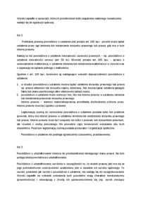 Rodzaje powództwa - omówienie