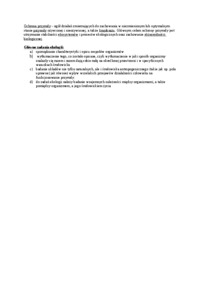 Ochrona przyrody - opracowanie, sem I