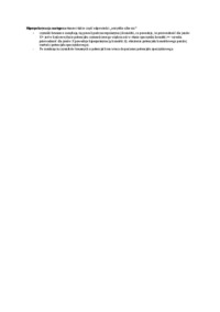 Opracowanie hiperpolaryzacja następcza, sem IV