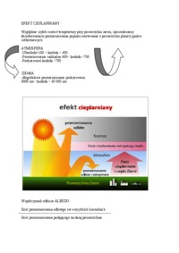 Wykład - efekt cieplarniany, sem II