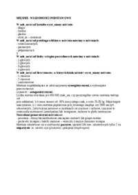 Wykład - mięśnie - wiadomości podstawowe