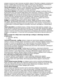 zużycie materiałów