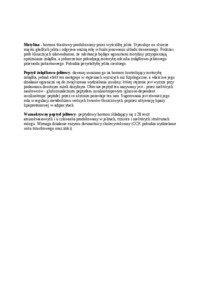 Motylina - hormon tkankowy - omówienie