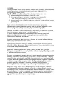 Wykład - gonady i ich funkcje