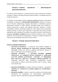 Gwarancja bankowa - omówienie 