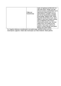 Wizja dwóch porządków - boskiego i ziemskiego - wykład, 2sem