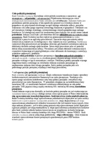 Poliyka pieniezna,cele polityki pienieznej