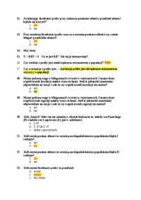 Statystyka opisowa - pytania egzamin inne, (sem III)