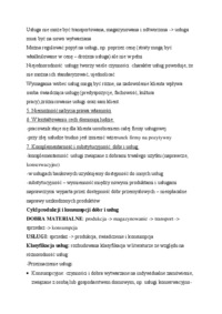 Marketing usług - wykład 3 (sem.VI)