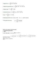 szeregi, całki - teoria