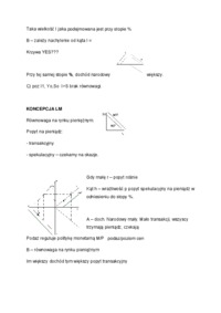 Makroekonomia - wykład 15, (sem II)