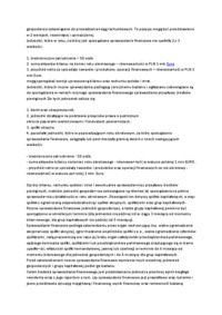 badanie sprawności finansowej