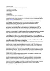 analiza strategiczna w przedsiębiorstwie - Konkurencja