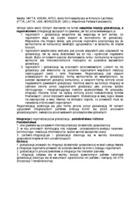 Globalizacja teoria - wykład