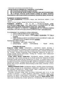 Wykład - koncepcje dotyczące istoty prawa