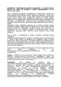 Pojęcie lewicy, prawicy i centrum - wykład