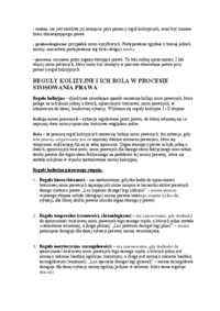 Niesprzeczność systemu prawa - wykład