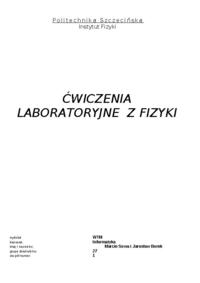 Pomiar prędkości grawitacyjnych fal wodnych - sprawozdanie.