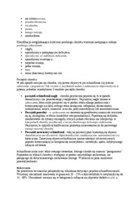 Schizofrenia opis choroby - wykład