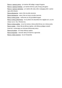 Logika dla prawników, nazwy - omóienie