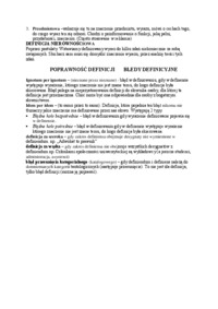 Definicje logiki prawniczej - wykład