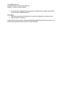 Korzyści i koszty liberalizacji - omówienie