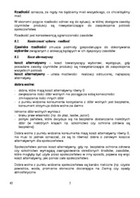 mikroekonomia - Ograniczoność zasobów