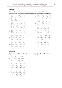 Matematyka - zadania