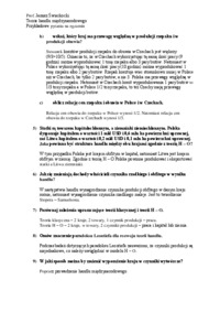 Przykładowe pytania na egzamin - wykład