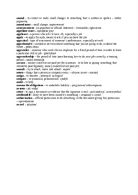 Język angielski - wykład ze słówek