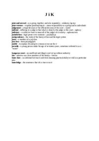 Język angielski wykład - słówka na literę 