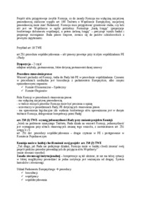 Stanowienie prawa - wykład