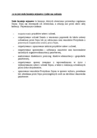 Wykład - stała komisja sejmowa