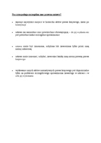 szczególna moc prawna ustawy - omówienie